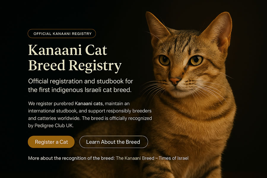 The Sacred Story of Kanaani Cats Begins to Attract Filmmakers